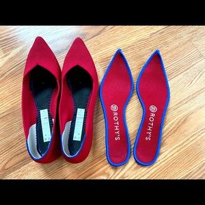 Rothy’s Chili Red Points 9